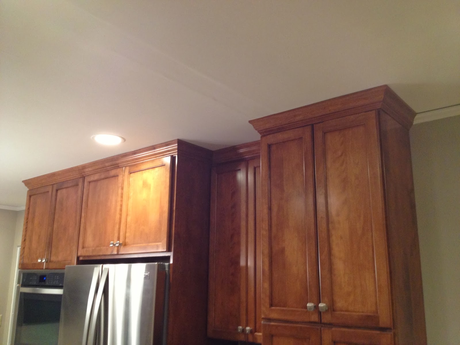 Life of the Lorenzens Kitchen Crown moulding