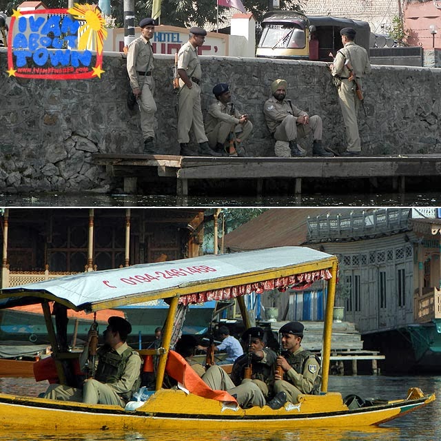 Shikara around Dal Lake, Srinagar, Kashmir