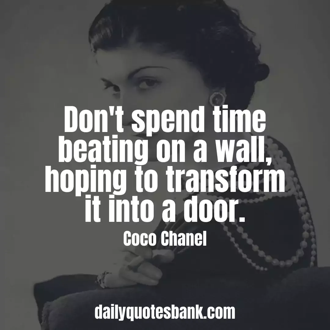 Coco Chanel Quotes About Beauty, Fashion, Women and Love