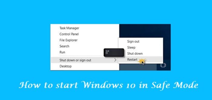 Windows 10 starten in de veilige modus