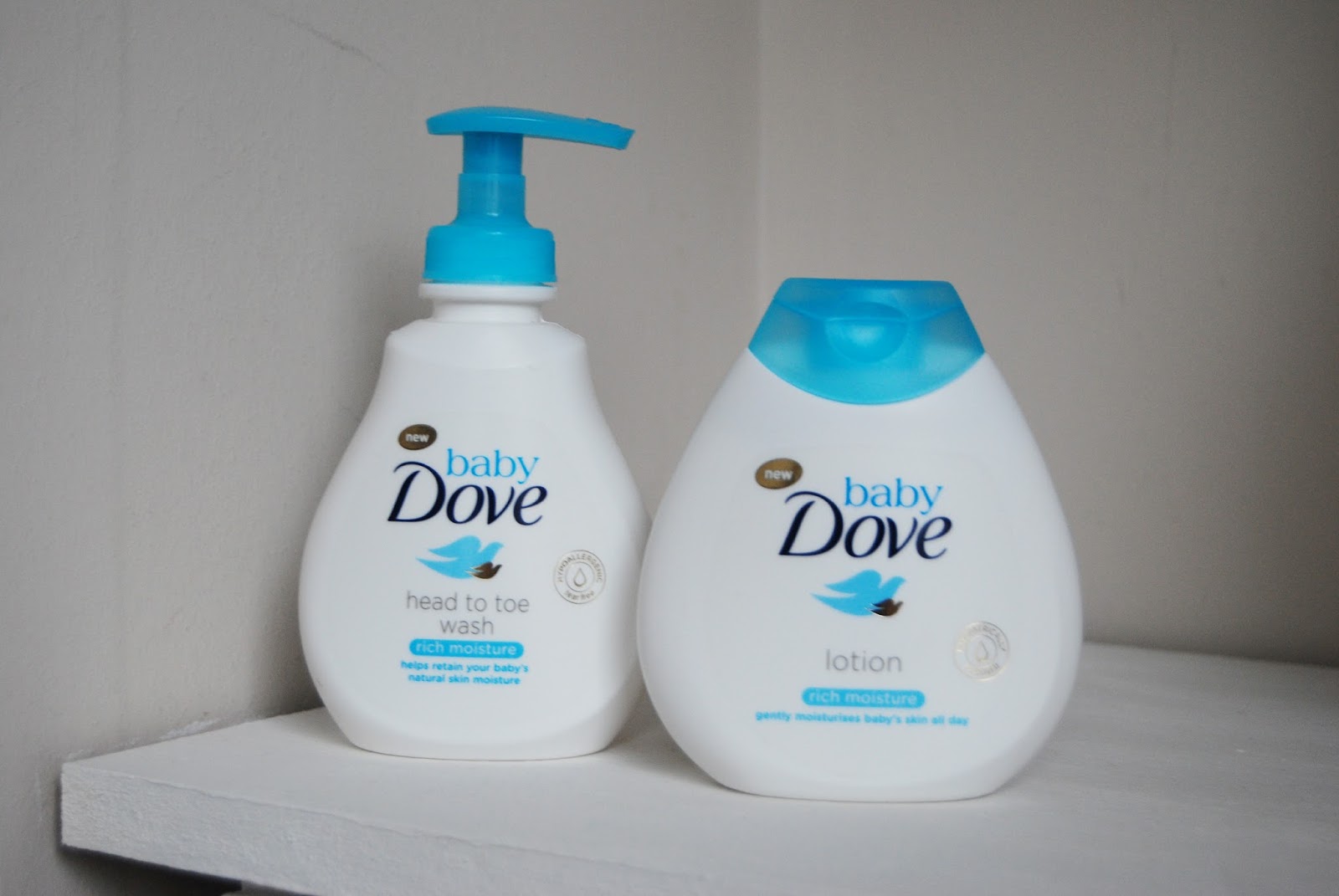 dove head to toe baby wash