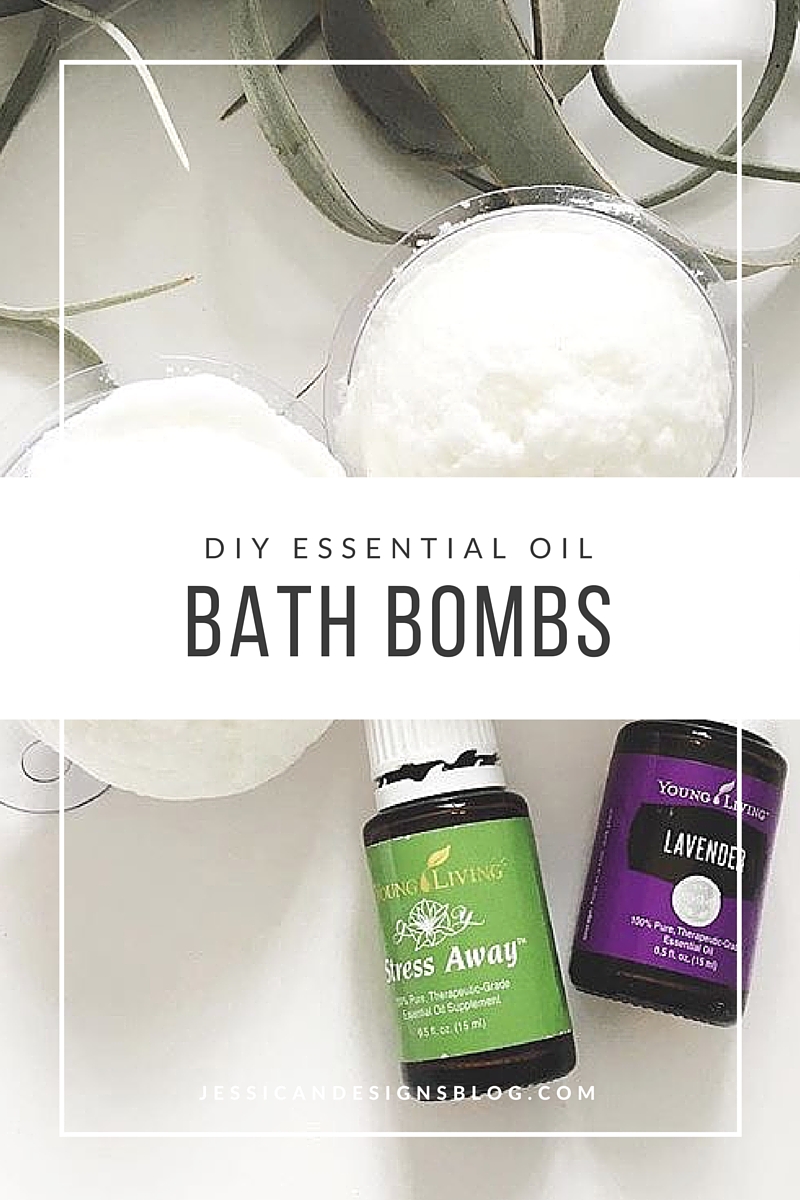 jessicaNdesigns DIY Essential Oil Bath Bombs