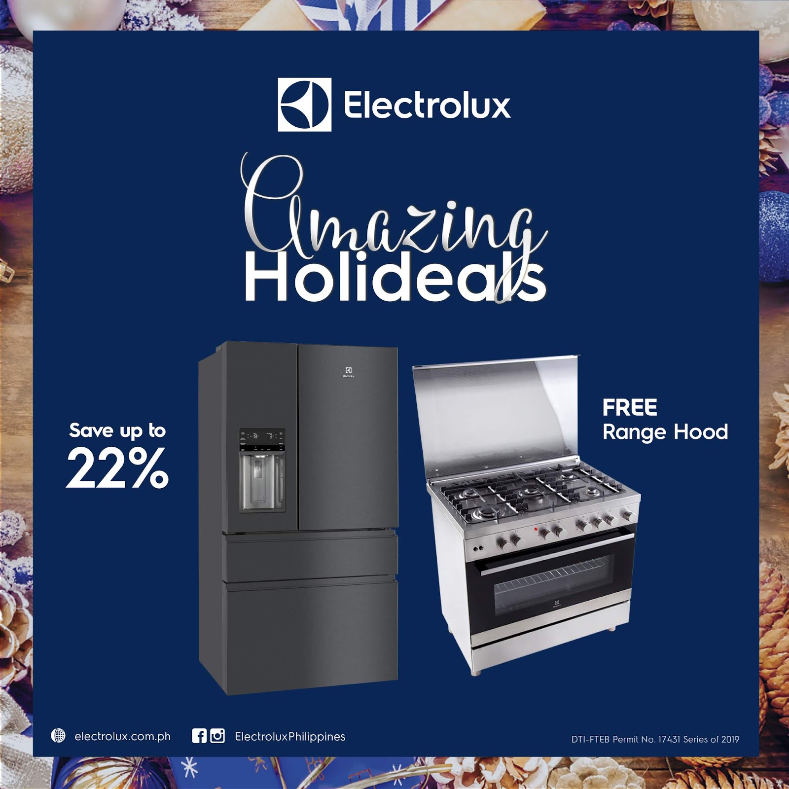Manila Shopper Electrolux Amazing Holideals Promo Dec 2019