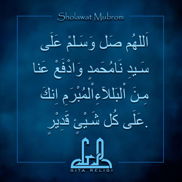 Sholawat Mubrom Arab Latin Terjemahan Gita Religi