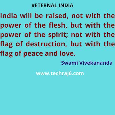 Eternal India Quotes By Swami Vivekananda