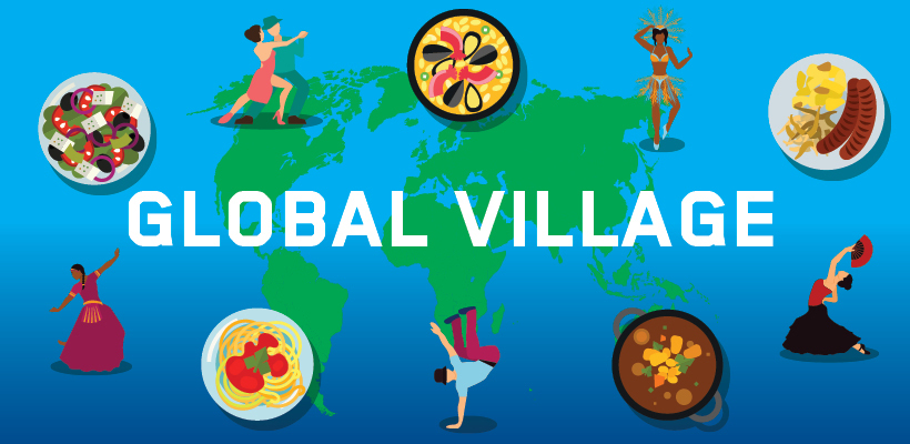 world as a global village learning to live together essay
