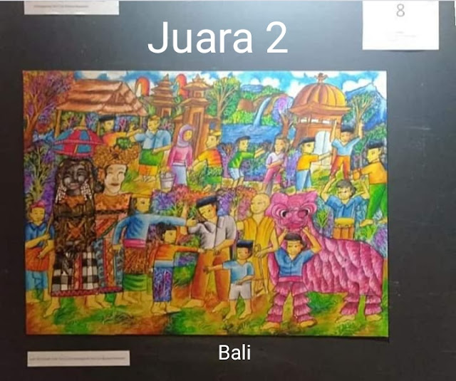 ANAK PINTAR ANAK KREATIF: JUARA NASIONAL LOMBA GAMBAR BERCERITA TINGKAT