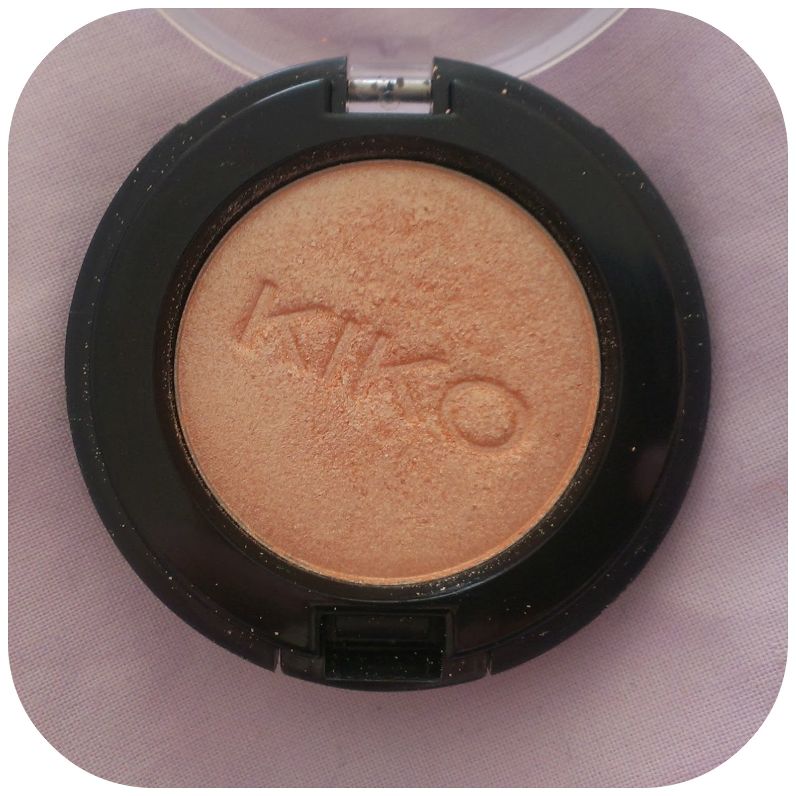 Kiko Makeup Milano Eyeshadow in 139 Pearly Salmon Some Sparkle and Shine