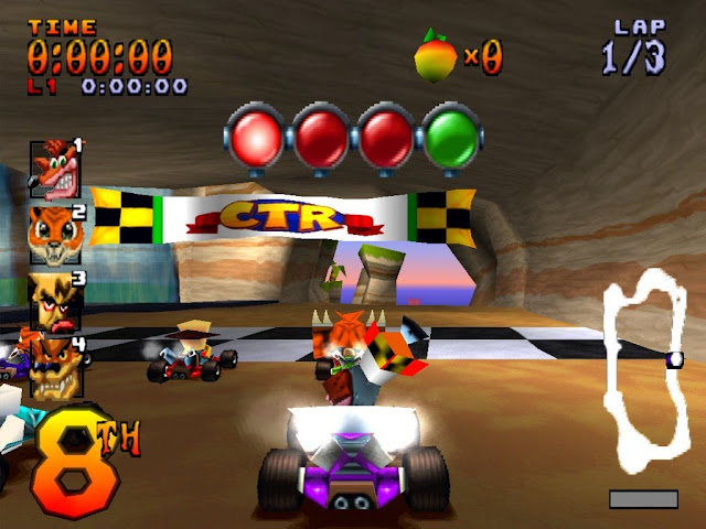 تحميل لعبة كراش تيم رسينغ Crash Team Racing