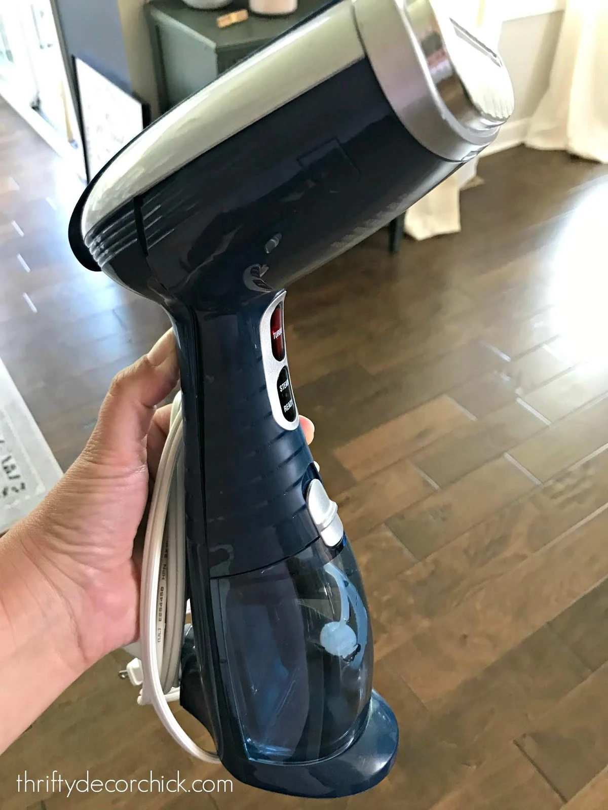 handheld steamer for drapes and clothing