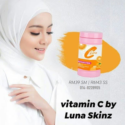 Luna-C Vitamin C Luna Skinz Mira Filzah