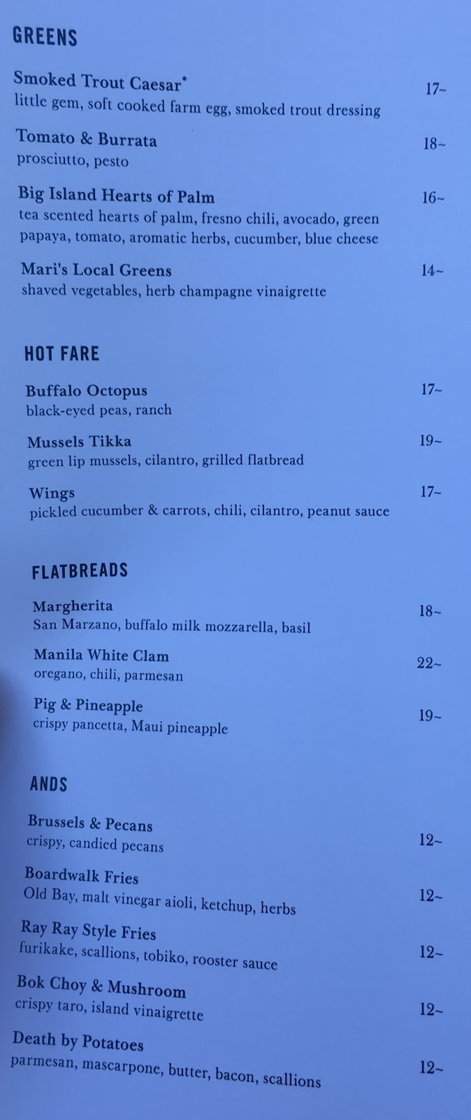 GREAT EATS HAWAII HERRINGBONE