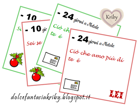 Calendario Dell Avvento Versione Lui E Lei