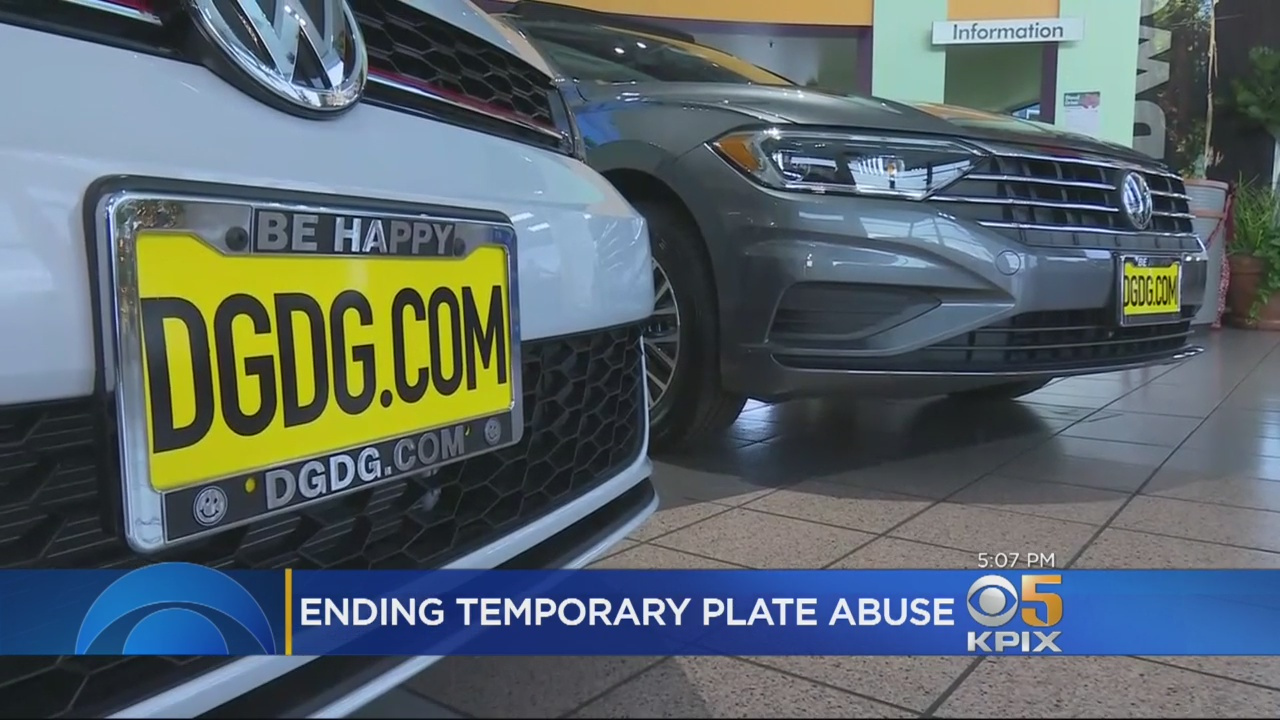 Do New Cars Without License Plates = No Red Light Camera Tickets?