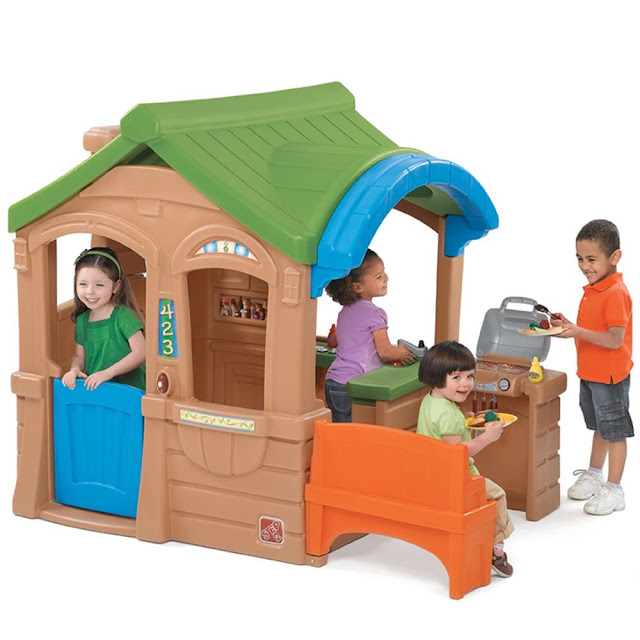 Kids' Outdoor Play Kitchens and Toy Grills