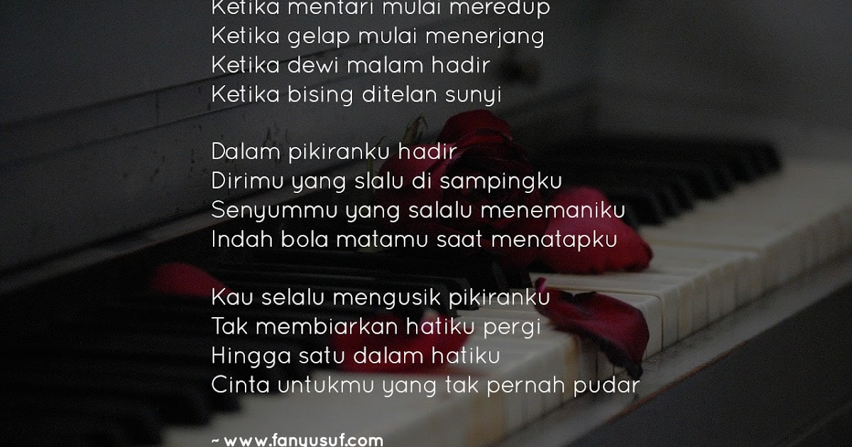 59+ Kata Kata Puisi Cinta Romantis Buat Pacar Tersayang