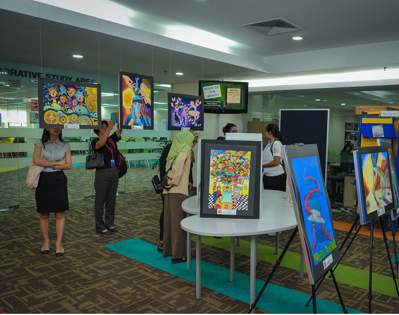 The Art of Healing by Medical Students Annual Intervarsity IMU Art