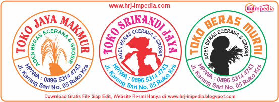 Contoh Stempel Toko Beras Contoh Stempel Toko Sembako
