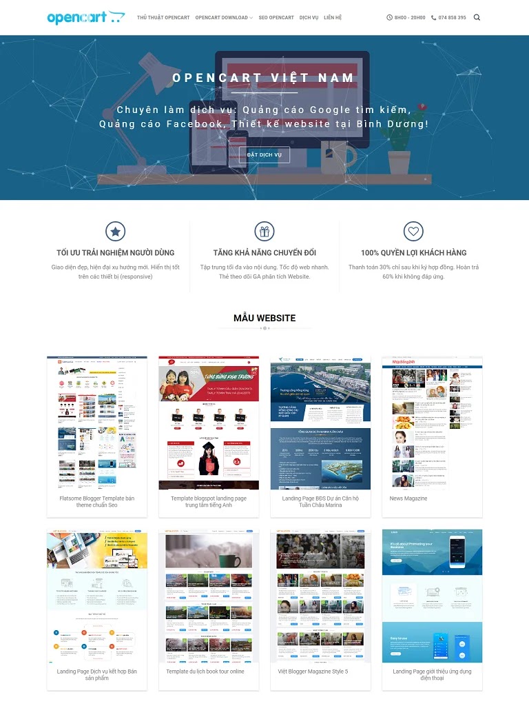 Flatsome Blogger Theme bán giao diện và thiết kế website