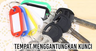 Tempat Menggantungkan Kunci Agar Tak Mudah Hilang merupakan salah satu manfaat gantungan kunci