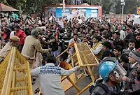 Protesters,  BJP, ABVP, Jantar Mantar, Rapists ,Jantar Mantar to Connaught Place , Police