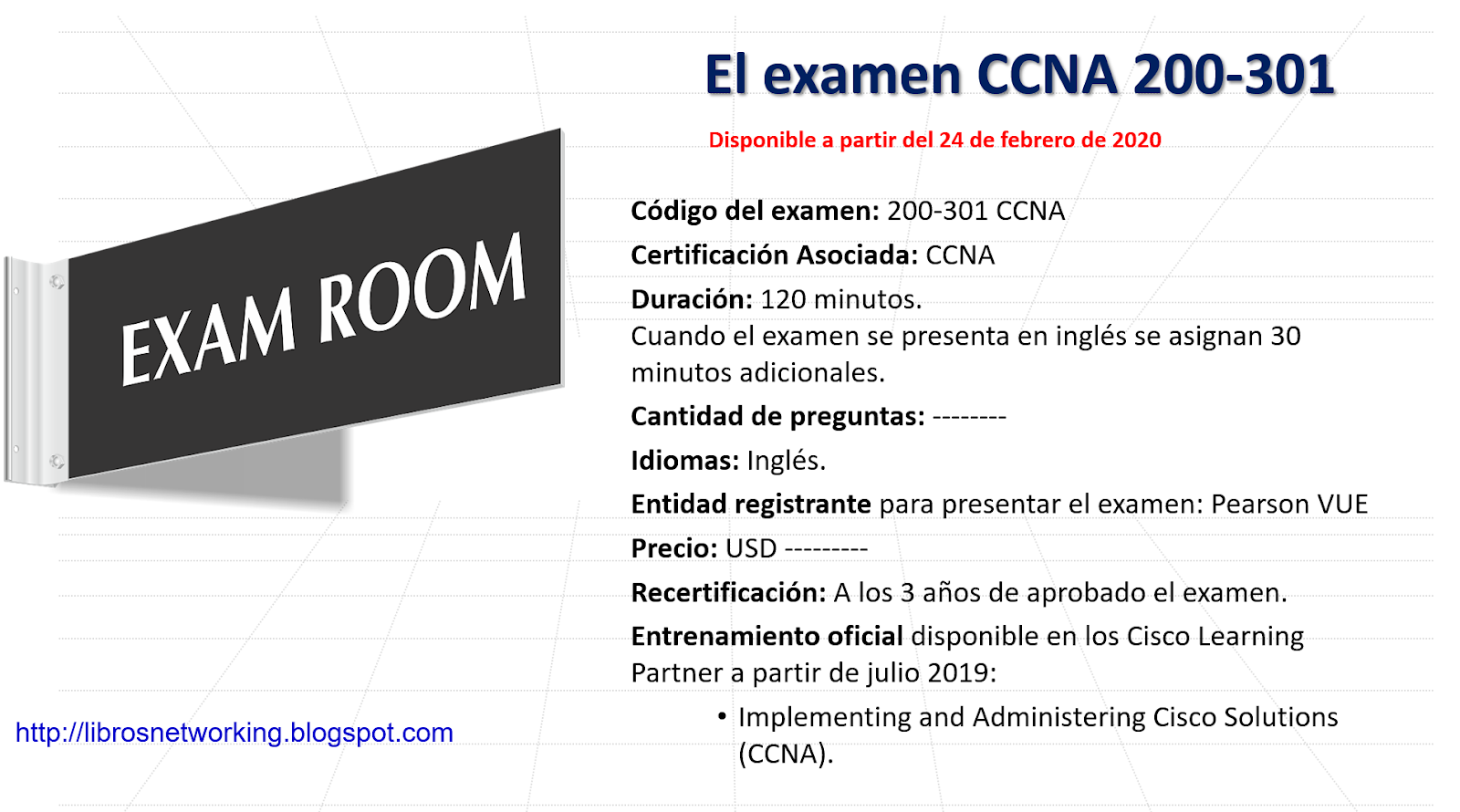 El nuevo CCNA 200-301 @ CISCO.