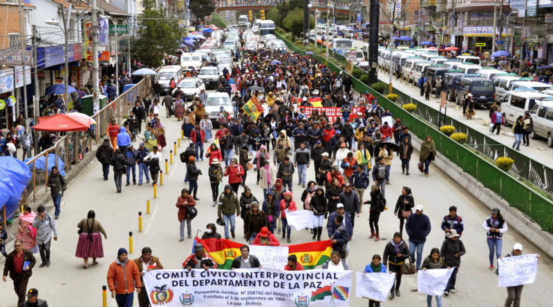 El Alto cumplió un paro parcial vecinal este lunes / AMI