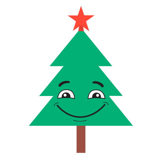 Christmas Tree Smileys and Emojis 5