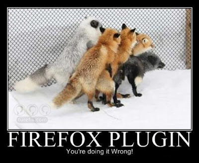 Firefox Plug-ins you are doing it wrong, funny animal picture