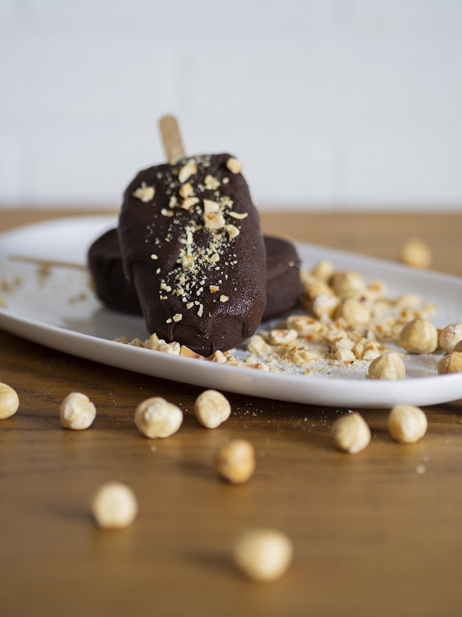 Helado saludable de plátano y mango _8