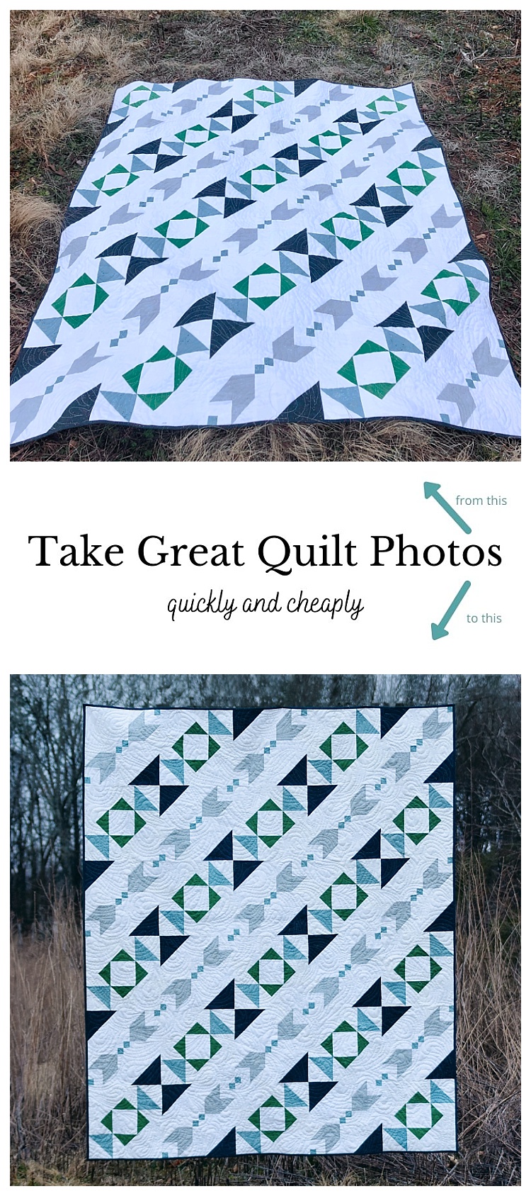 Meadow Mist Designs Easy, Inexpensive Way for Great Quilt Pictures
