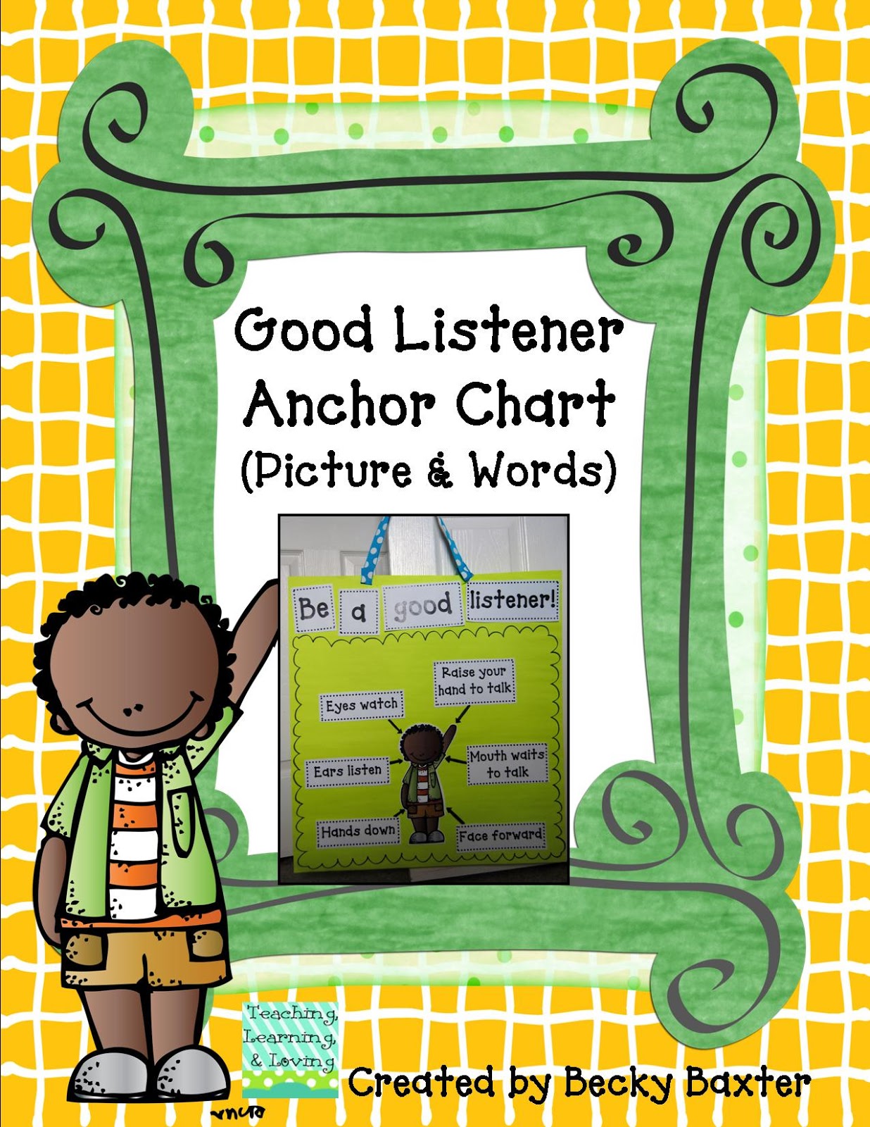 Teaching, Learning, & Loving: Be a Good Listener Anchor Chart- Freebie!!!