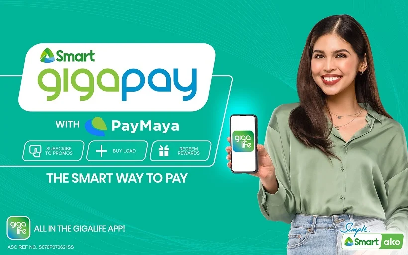 Smart elevates GigaLife App with new 'GigaPay with PayMaya' feature