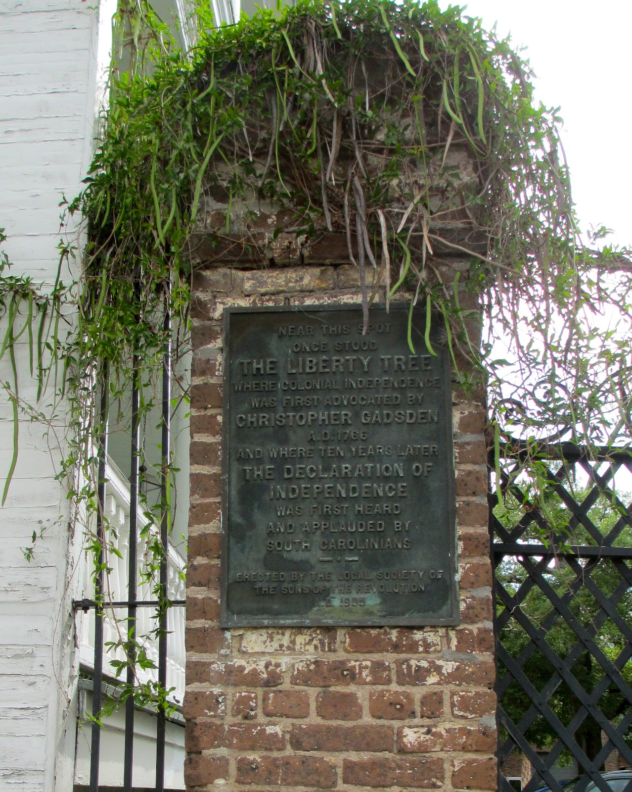 Charleston Past Charleston's Liberty Tree, Christopher Gadsden and the