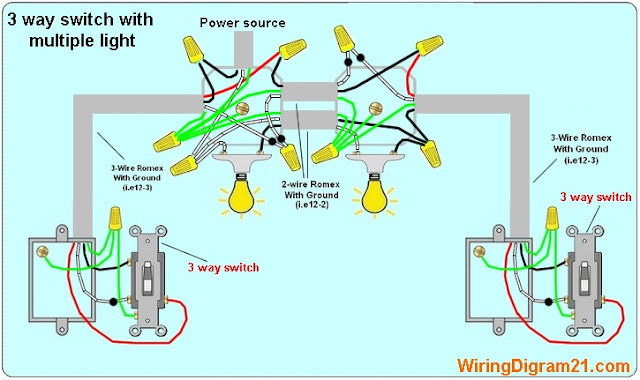 3 Way Switch Wiring Diagram