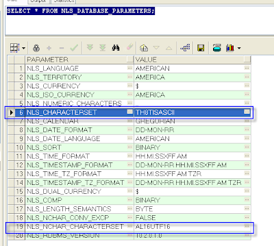 RabbitDroid: Oracle How To: Change character set ให้อ่านภาษาไทยได้