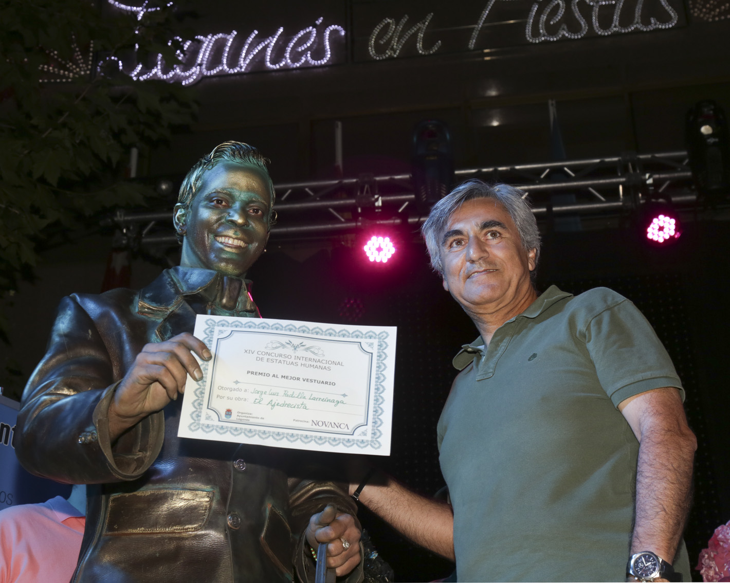 XIV Concurso de Estatuas Humanas de Leganés 2015