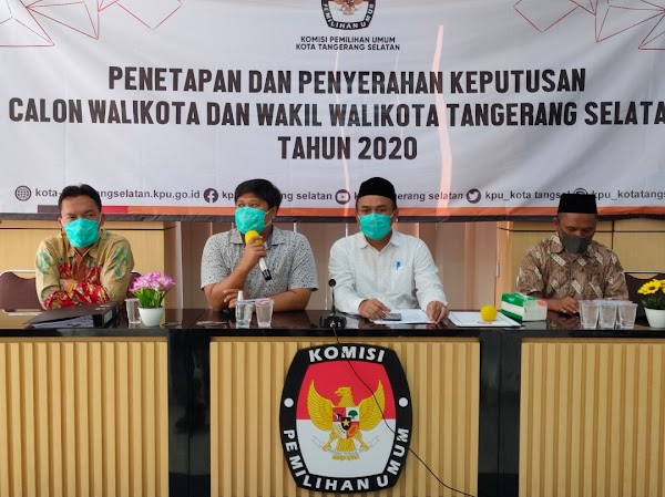 Ketua KPU Tangsel Meninggal Covid Baru Diumumkan Usai Pilkada, Plh: Biar Partisipasi Pemilih Tidak Turun