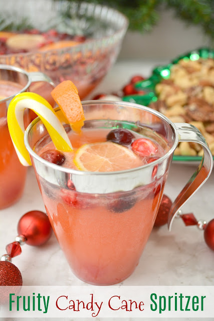 fruity holiday cocktail