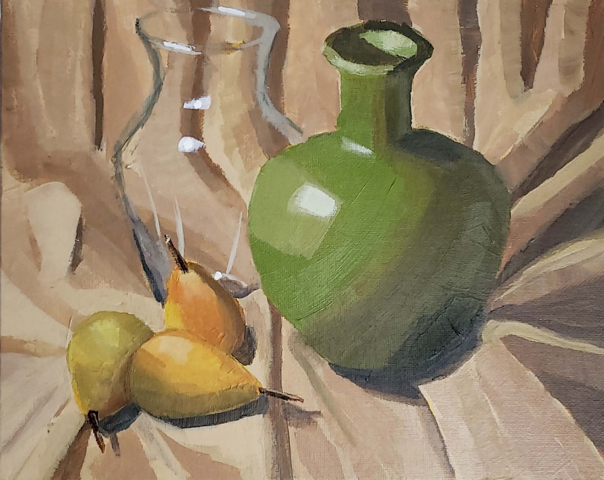 Ambiance Paintings by Lea Z. Singh 80 Practice painting folds of fabric