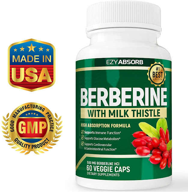 EzyAbsorb Berberine with Milk Thistle Reviews