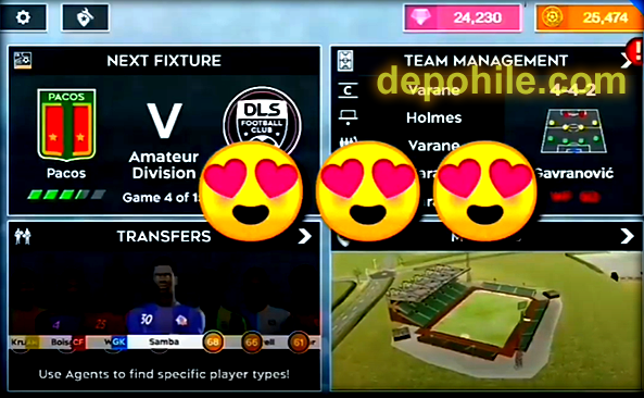 Dream League Soccer 2020 Sınırsız Elmas Hilesi Mod Apk İndir