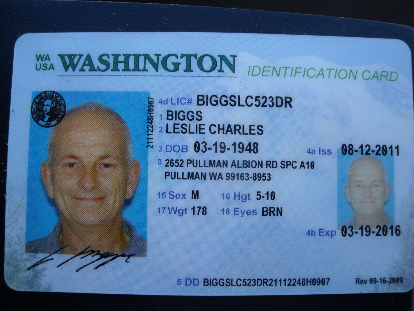 SSN ID Card