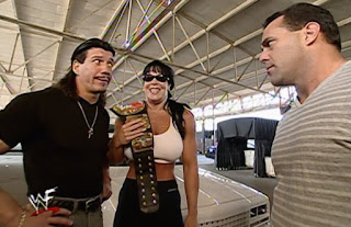 WWE/ WWF - Judgement Day 2000 - Dean Malenko confronts Eddie Guerrero and Chyna