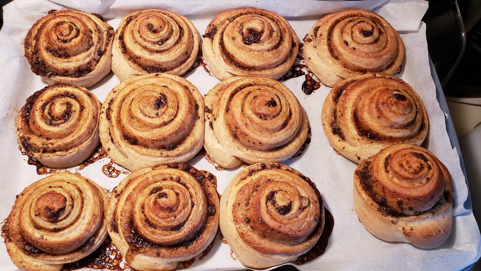 Raised Food Cinnamon rolls delight