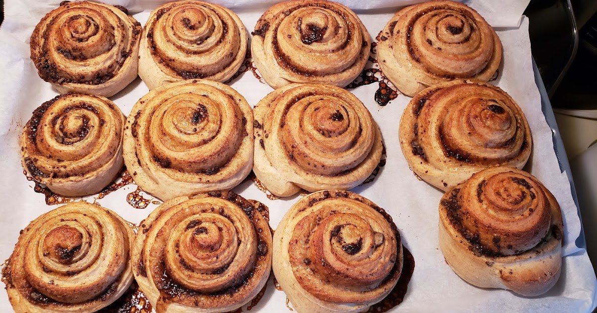 Raised Food Cinnamon rolls delight