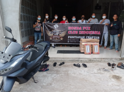 Membangun Negeri Impian Bersama Komunitas Honda PCX Club Pontianak