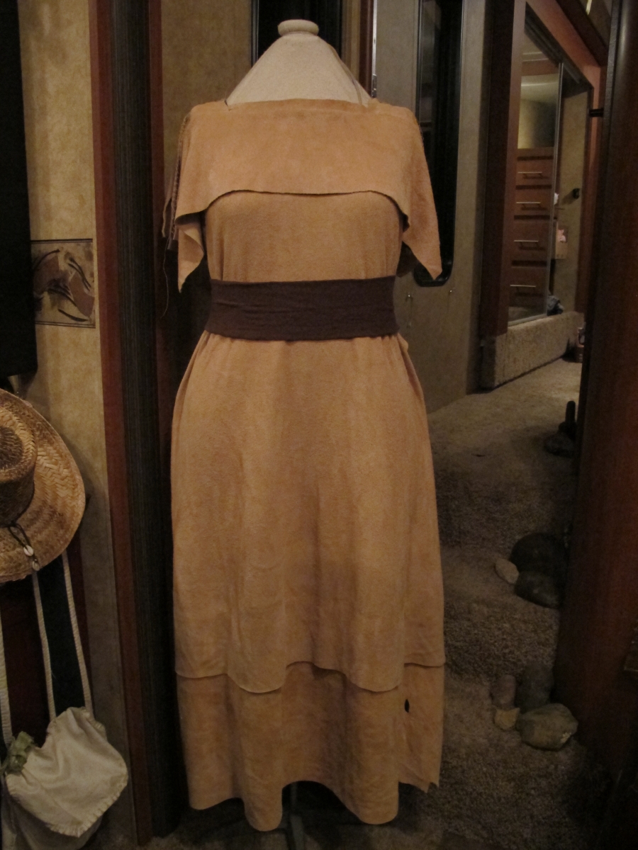 Stitching Up History Cutting the Top of The Two Hide Strap Dress