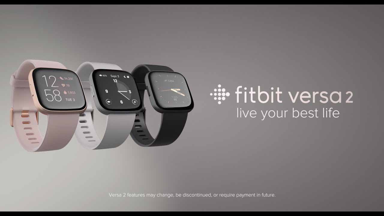Fitbit FB507BKBK Versa 2 Health Fitness Smartwatch Fitbit FB507BKBK Versa 2 Health Fitness Smartwatch