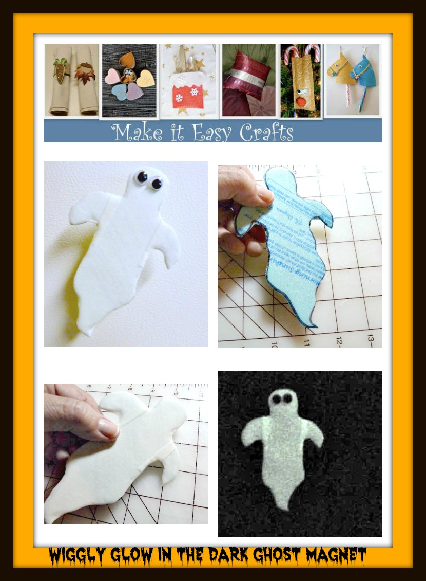 Make it easy crafts Simple to make glow in the dark ghost